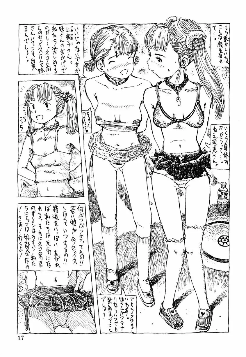 フタナリ姉妹とネコ人間Vol.1 Page.17