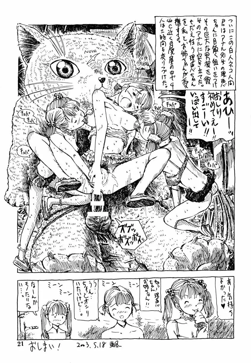 フタナリ姉妹とネコ人間Vol.1 Page.21