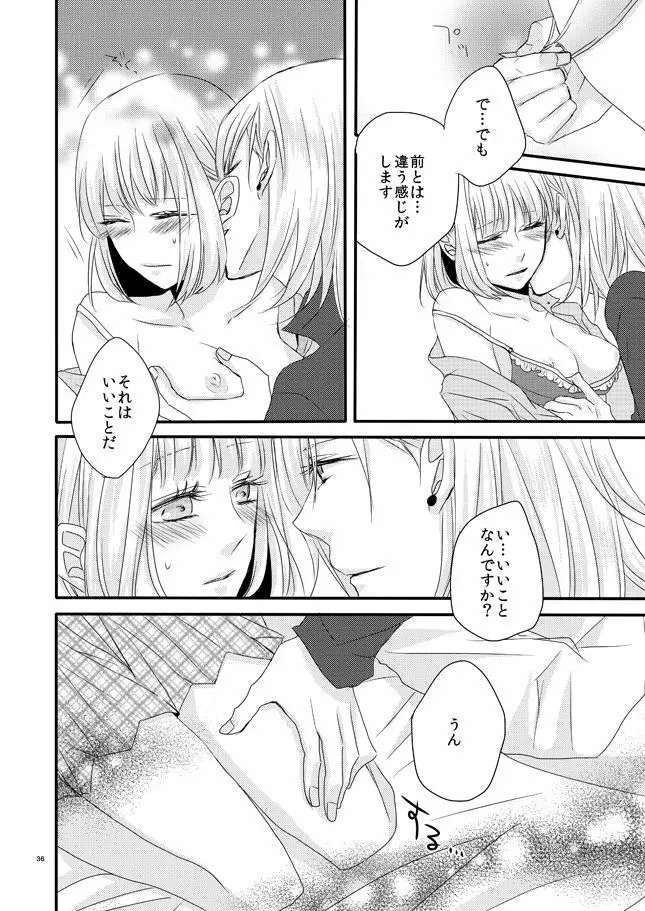 [OCELOT (Ka dji Dai)phalaenopsis (Uta no Prince-sama ) Page.35