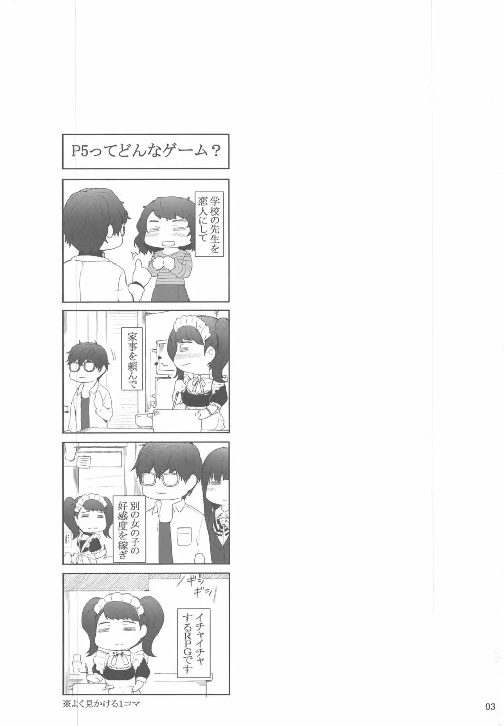心の怪盗ノ女性事情 Page.3