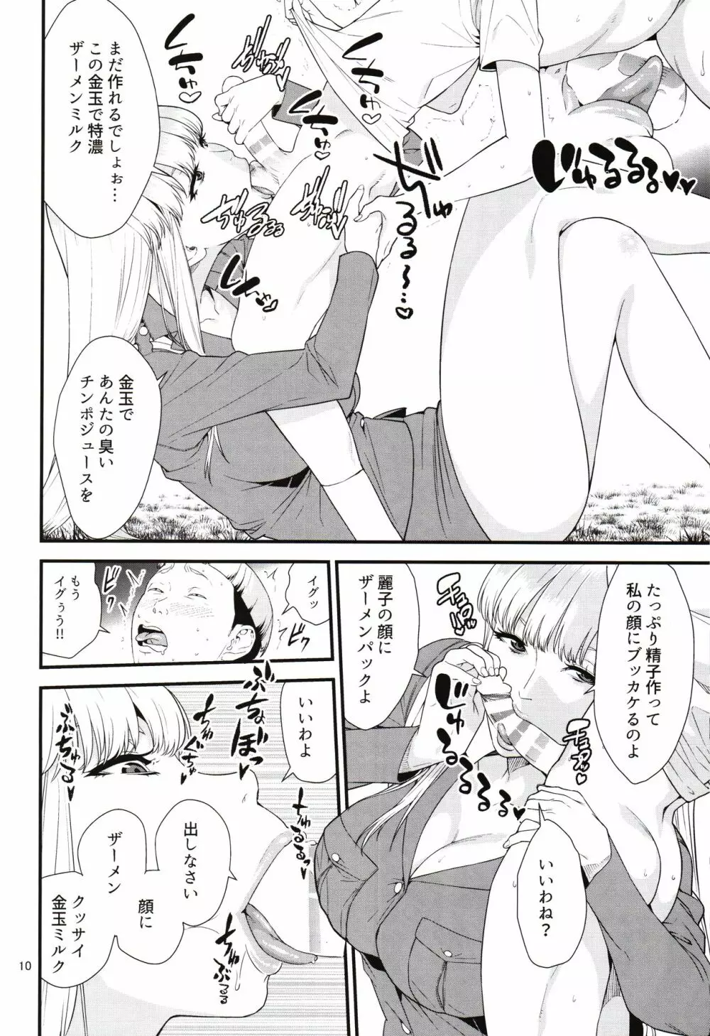 フェラチオクイーン麗子の日常 Page.9