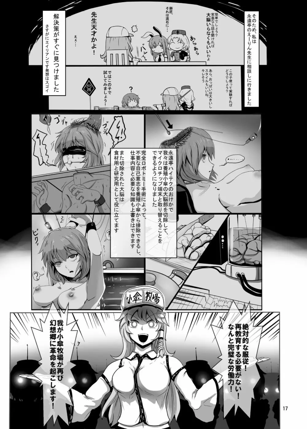 R-18Gな幻想郷のごはん合同誌 Page.17