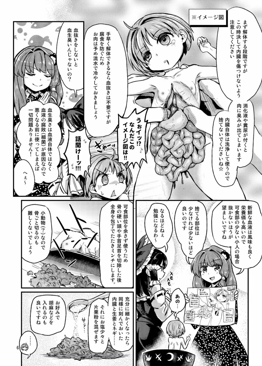 R-18Gな幻想郷のごはん合同誌 Page.6
