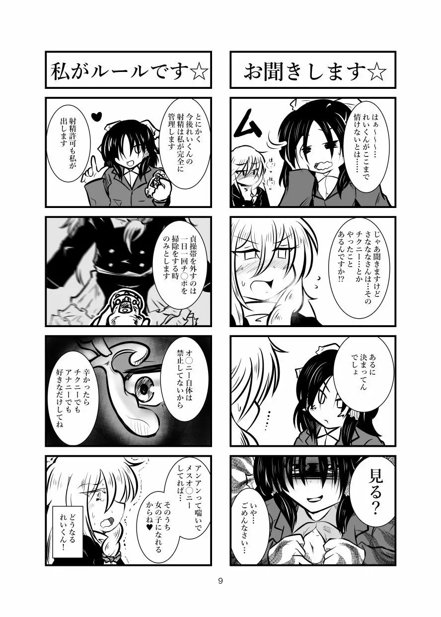 クッキー☆射精管理マンガ Vol.1 Page.8
