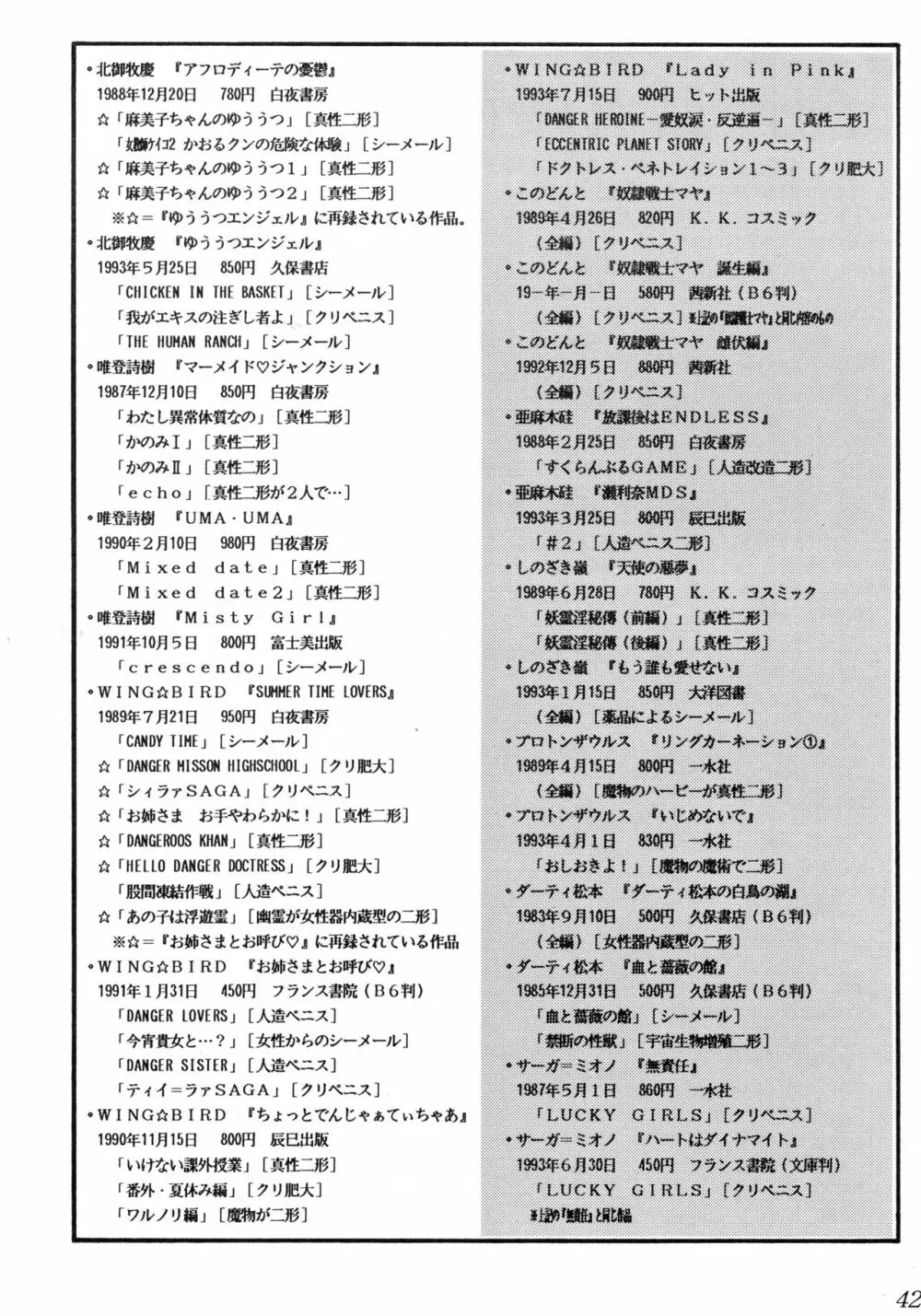 両性具有ONLY マガジン SERAPHITA Vol. 0 Page.44
