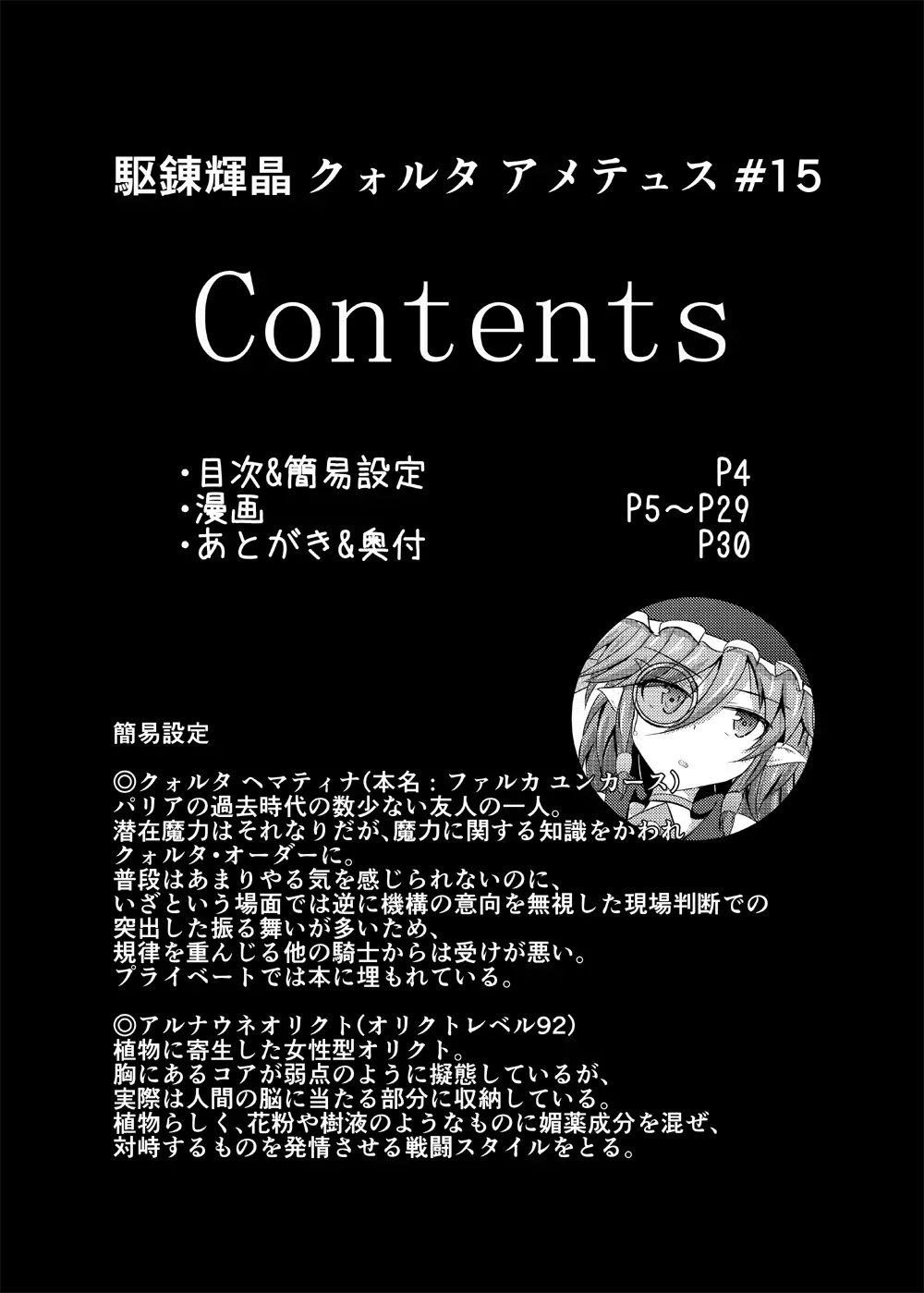 駆錬輝晶 クォルタ アメテュス #15 Page.3