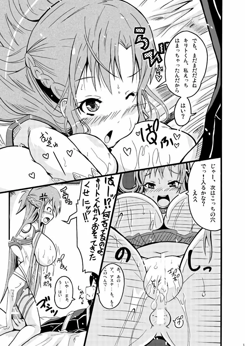 ミルクせーき・おんらいん ~変態スキルとアスナの暴走!?~ Page.14