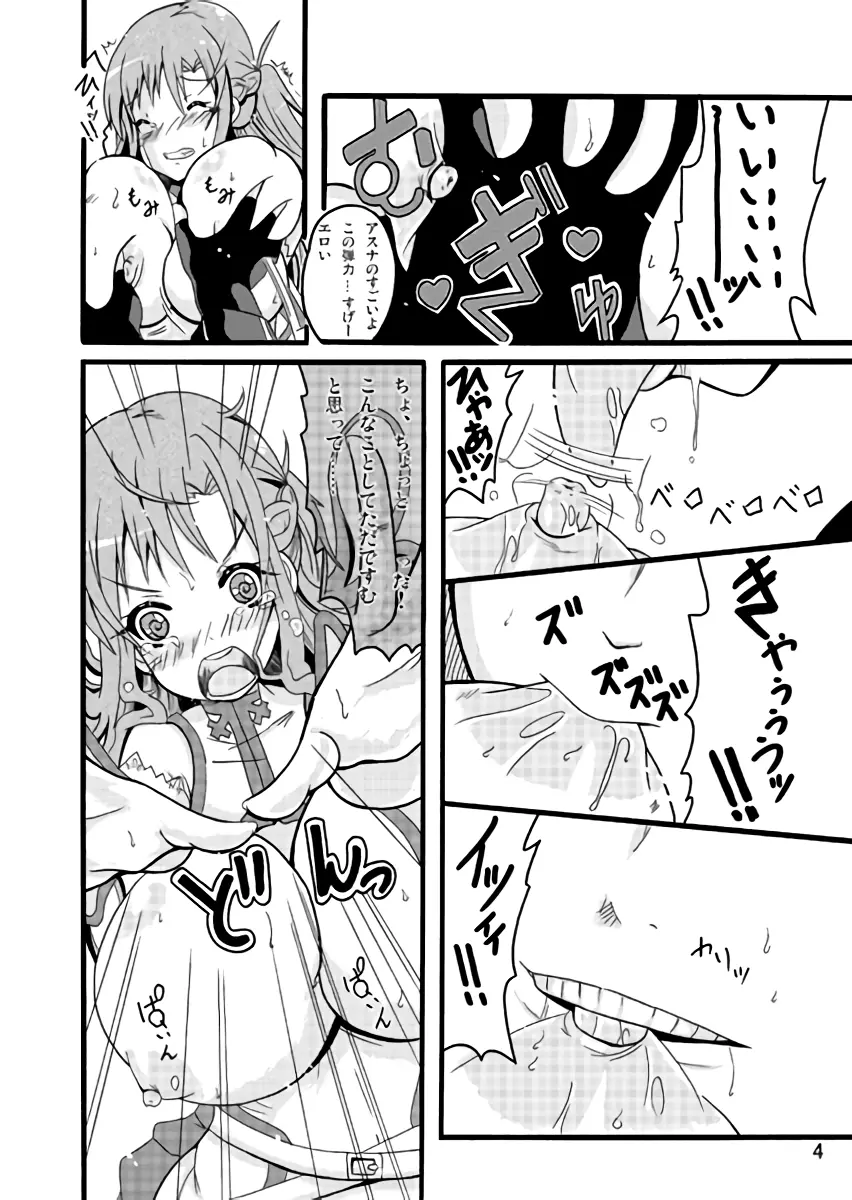 ミルクせーき・おんらいん ~変態スキルとアスナの暴走!?~ Page.5