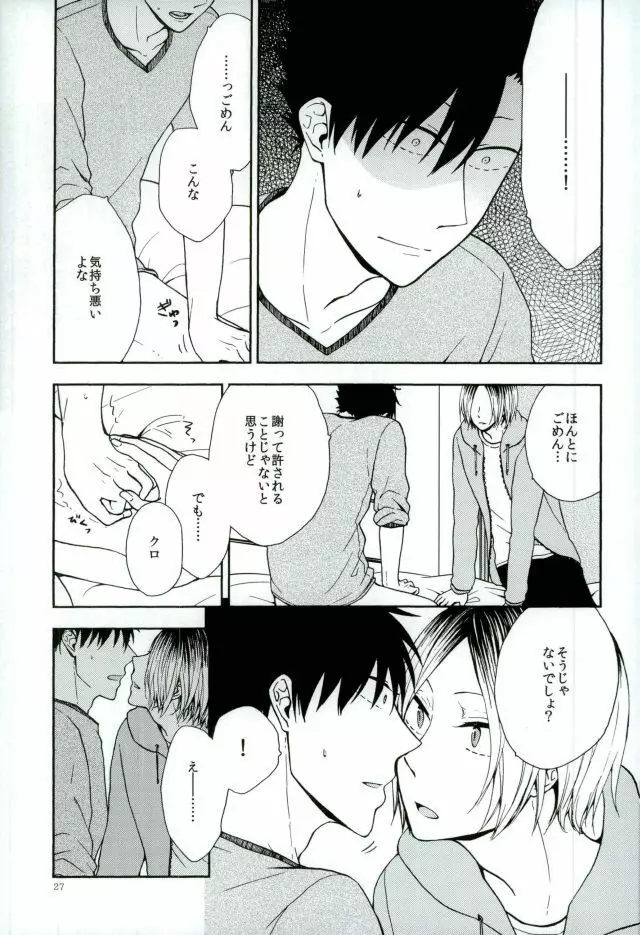 黒尾鉄朗妄想日記 Page.25
