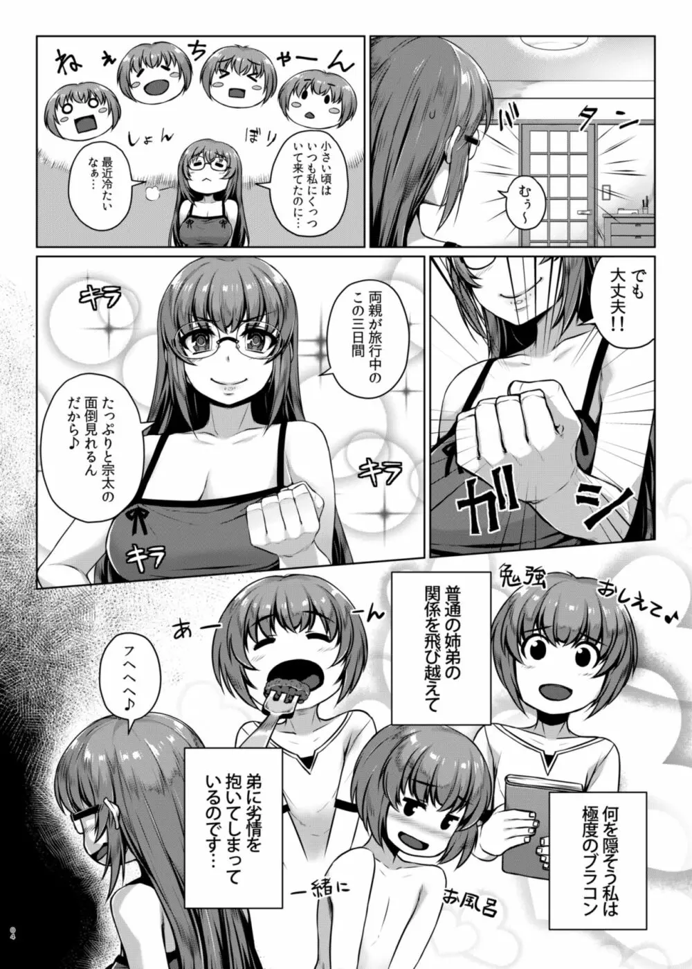 秘め事エスカレェト Page.3
