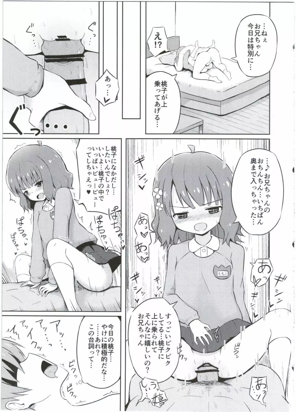 お兄ちゃん…桃子、AV女優だってできるよ？ Page.15