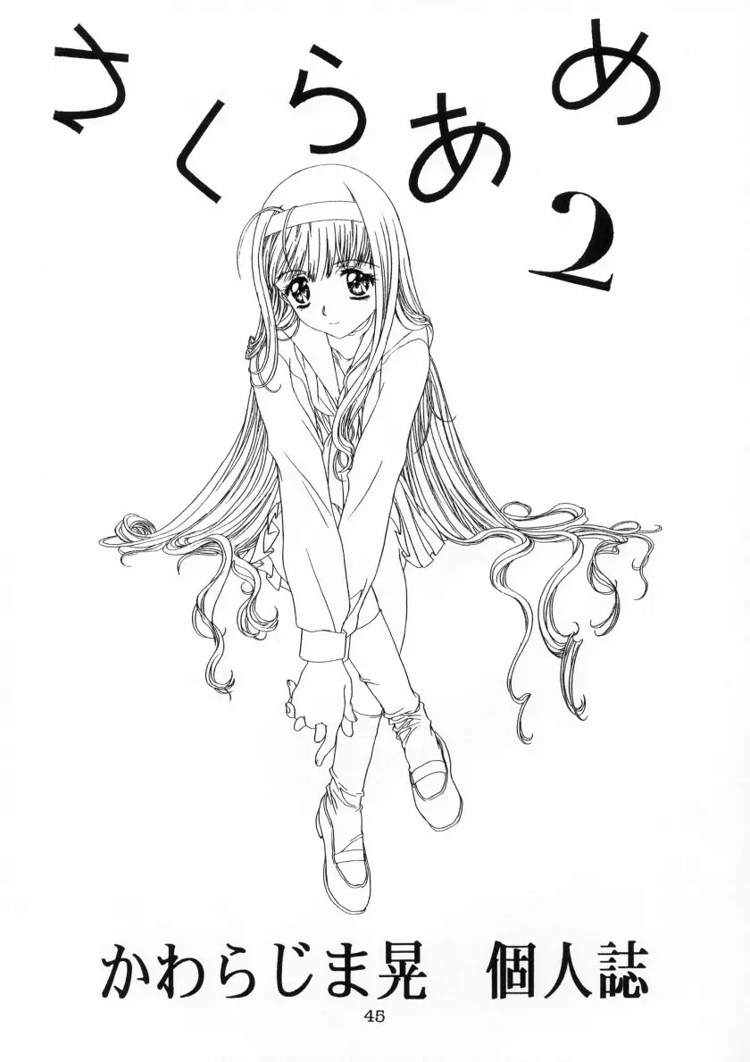 Sakura Ame Ver. Final 0.0 ~Croquis~ Page.46