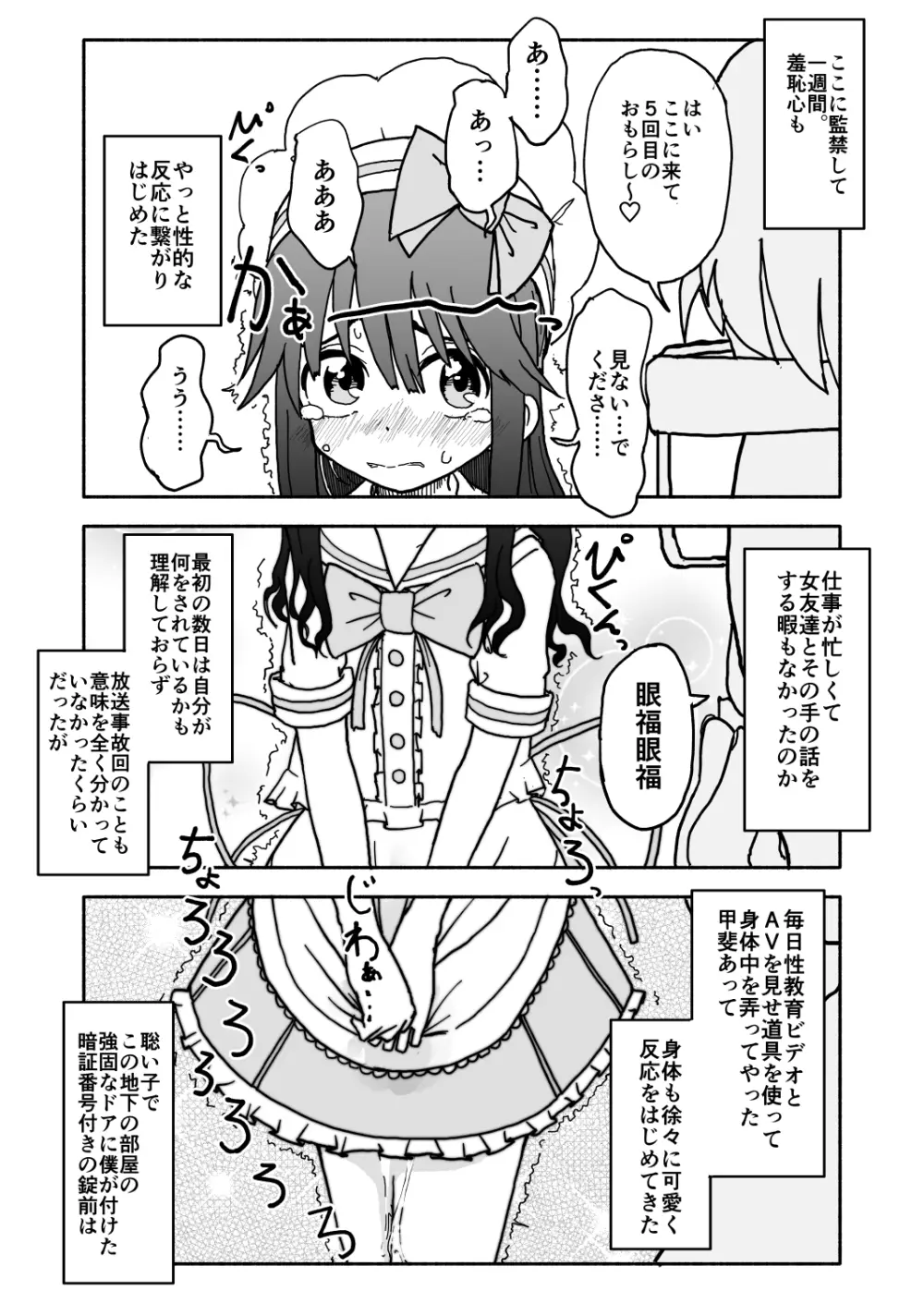お菓子作りアイドル☆ギミー！監禁調教漫画 Page.25