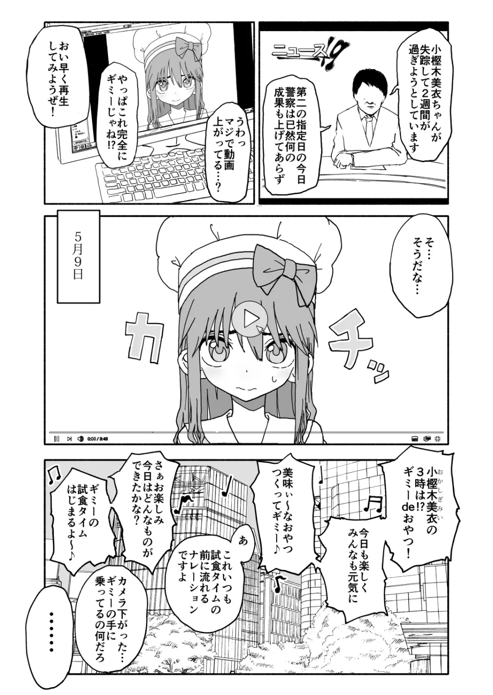 お菓子作りアイドル☆ギミー！監禁調教漫画 Page.35