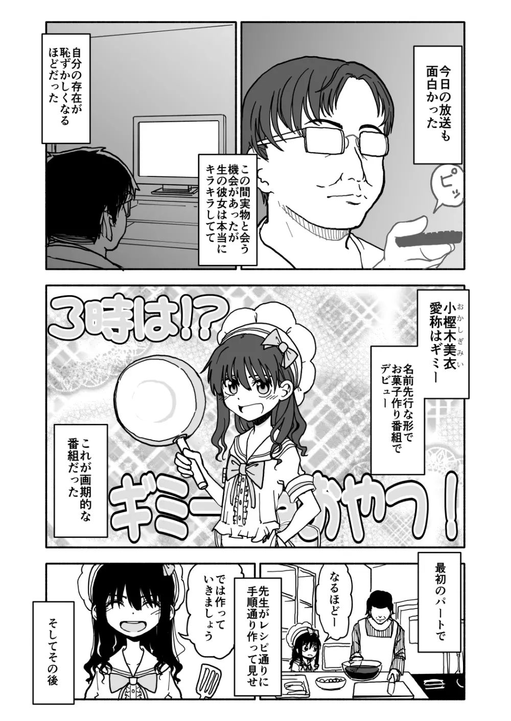 お菓子作りアイドル☆ギミー！監禁調教漫画 Page.4