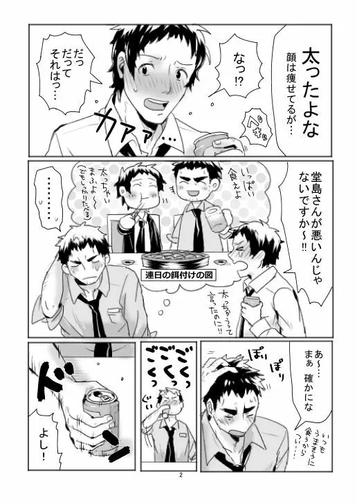 堂足エロ漫画11P Page.2
