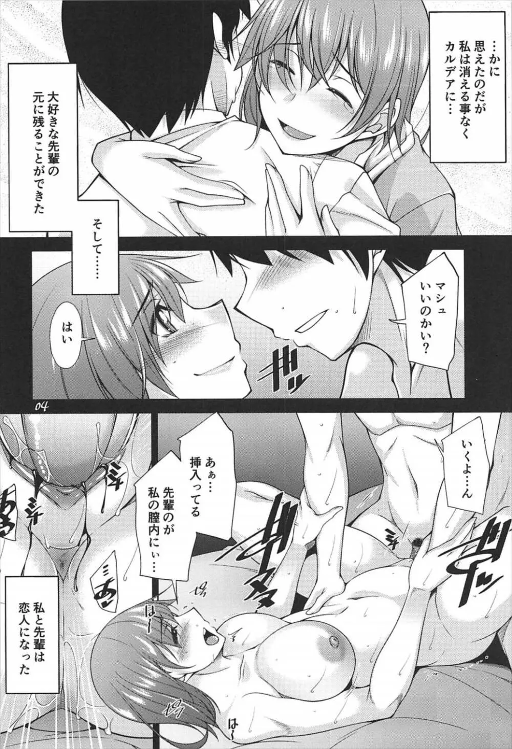 マシュと夏休み Page.3