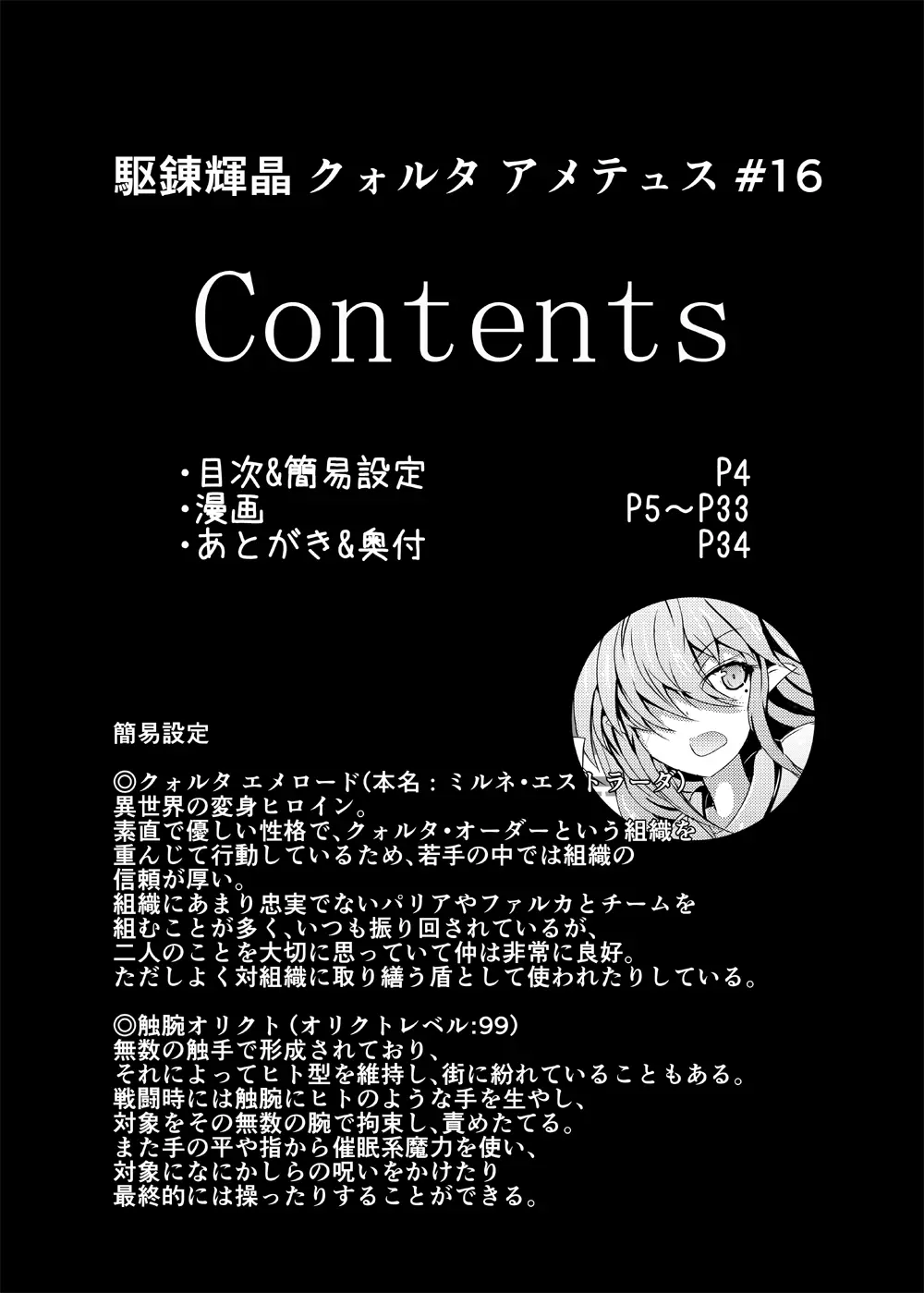 駆錬輝晶 クォルタ アメテュス #16 Page.3