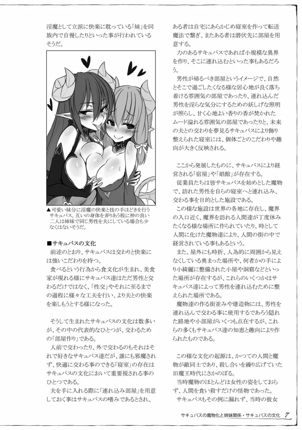 魔物娘図鑑 調査記録 サキュバス・ノート Page.8