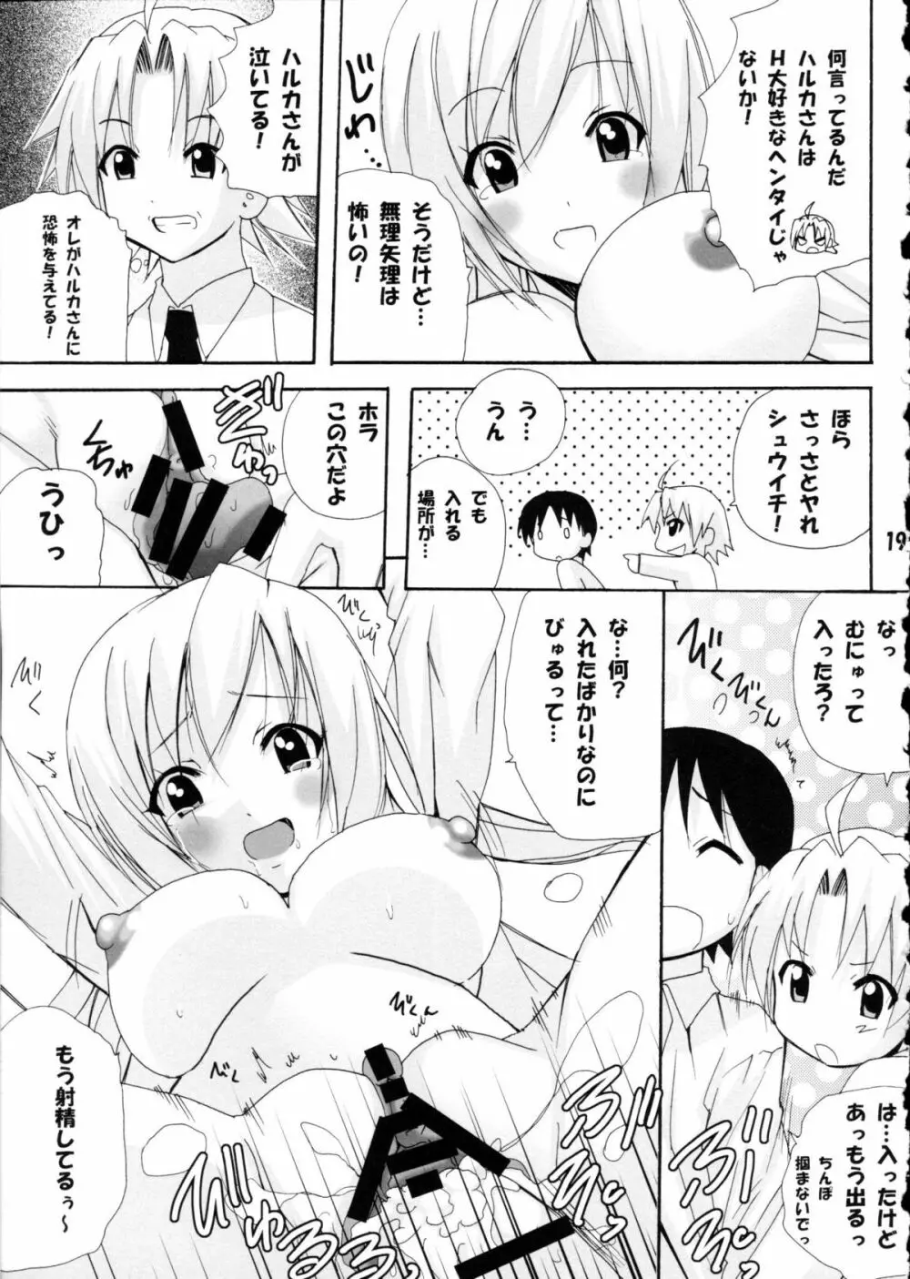 ハルカ姉さまにラブ汁どっぴゅん Page.18