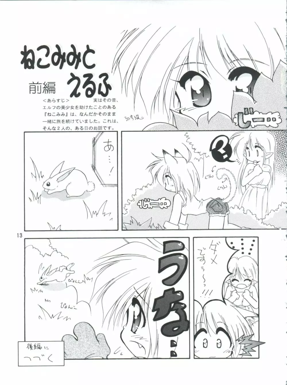 プラスY Vol.26 けもみみっくす 2 Page.13