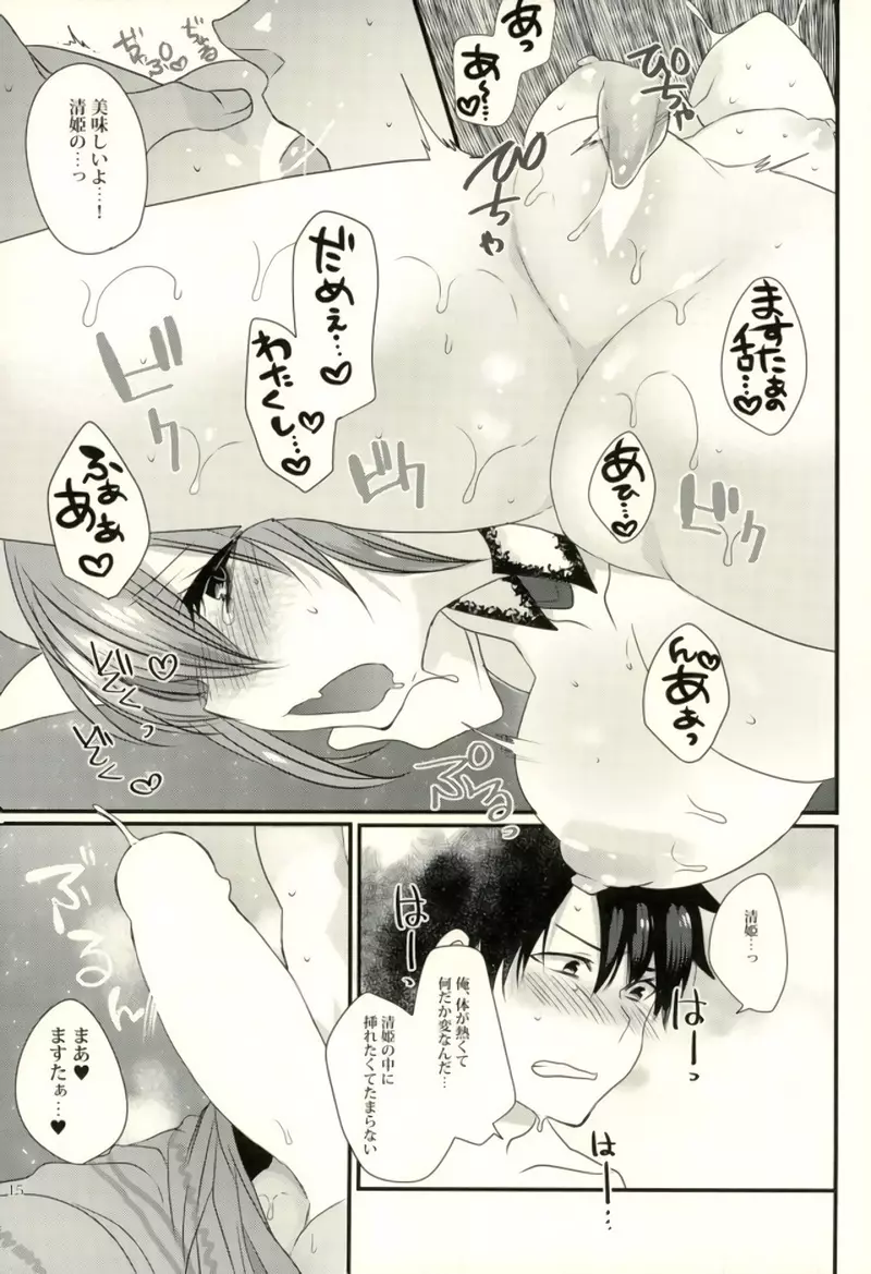 清姫ちゃんと真夏のバカンス Page.12
