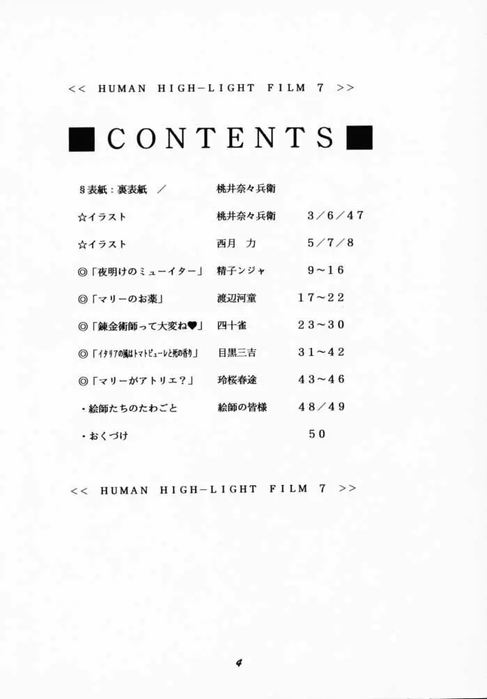 Human High-Light Film VII Page.3