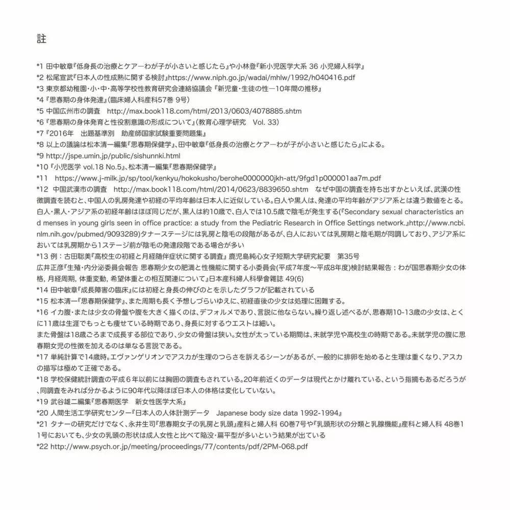 少女発育年次の傾向と展望 Page.23