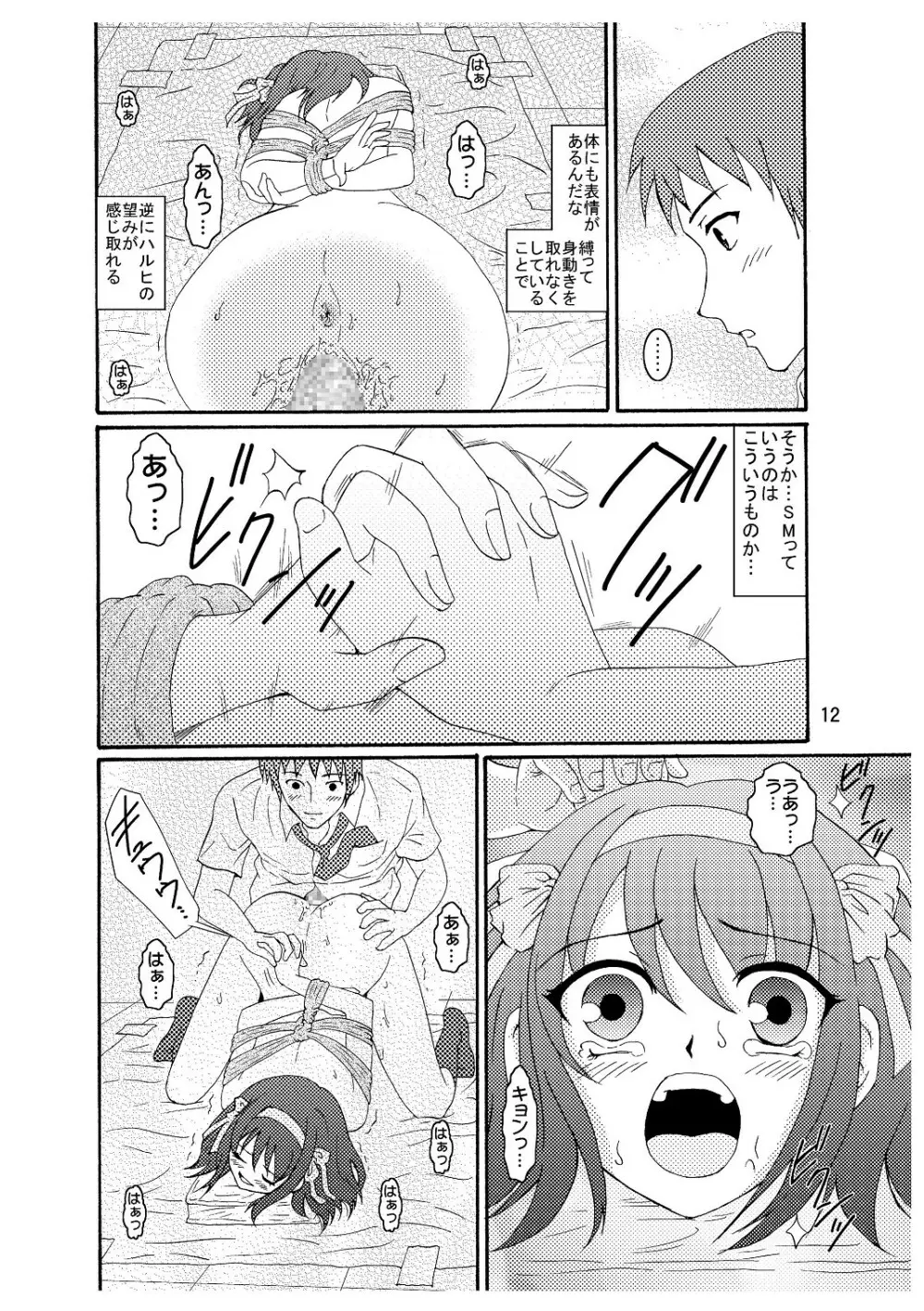 涼宮ハルヒさんの危険な愛体験3 Page.13