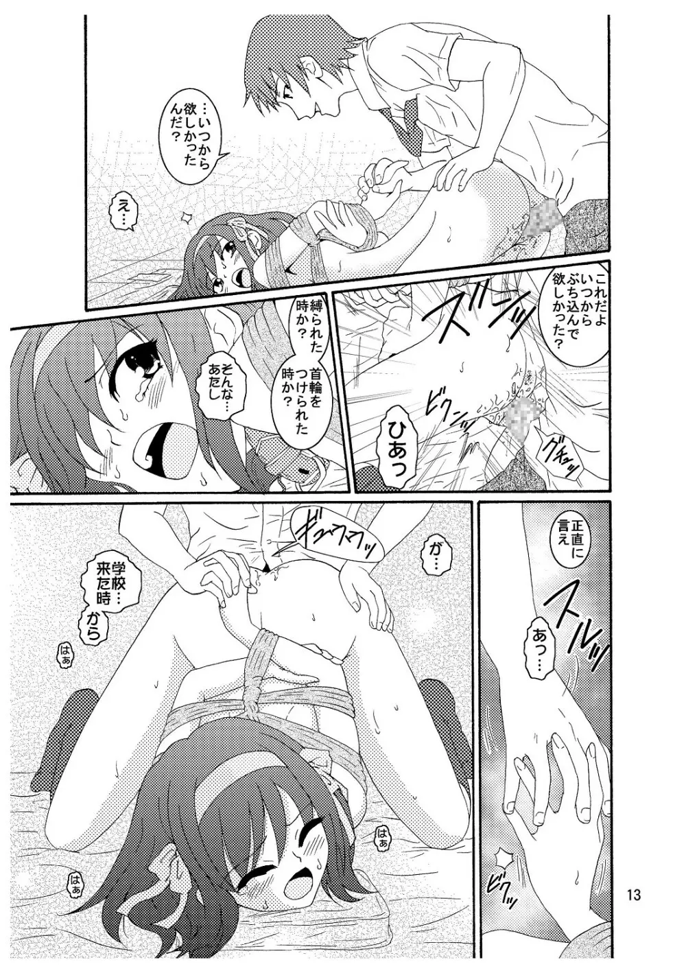 涼宮ハルヒさんの危険な愛体験3 Page.14