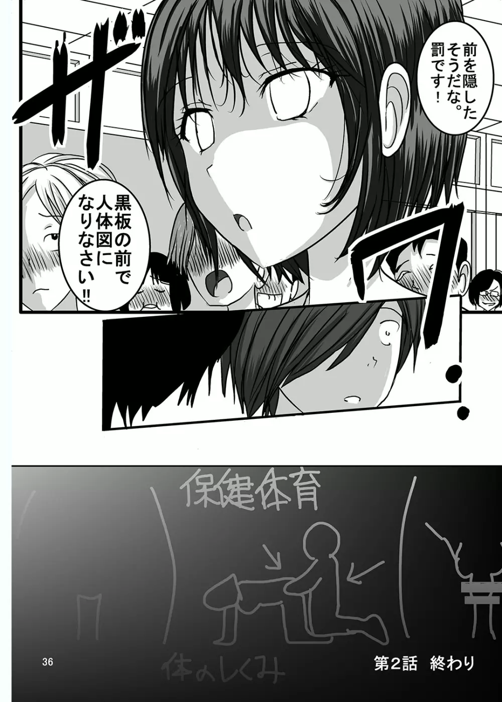 宿題忘れました子さんへの全裸教育 2 Page.35