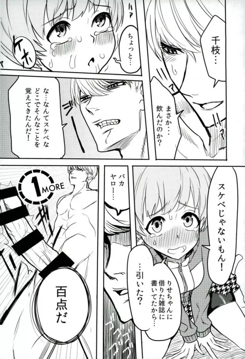 里中千枝ちゃんをペロペロする本 Page.14