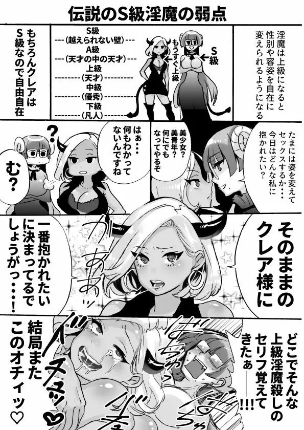 落第サキュバスと優等インキュバス Page.119