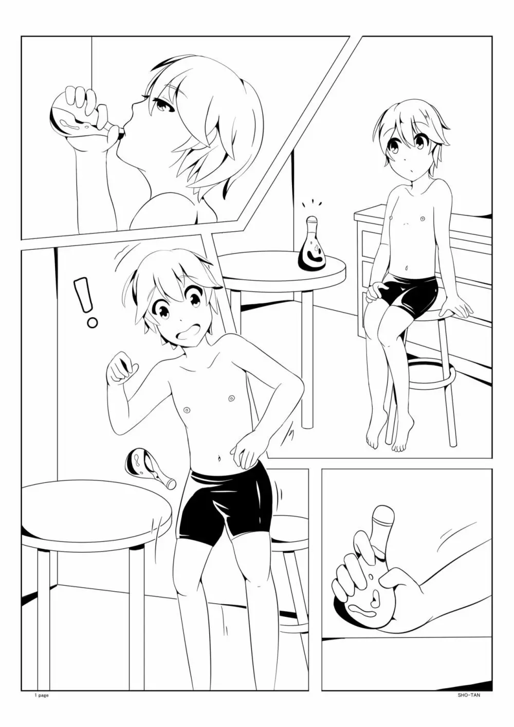 Commission Manga Page.1