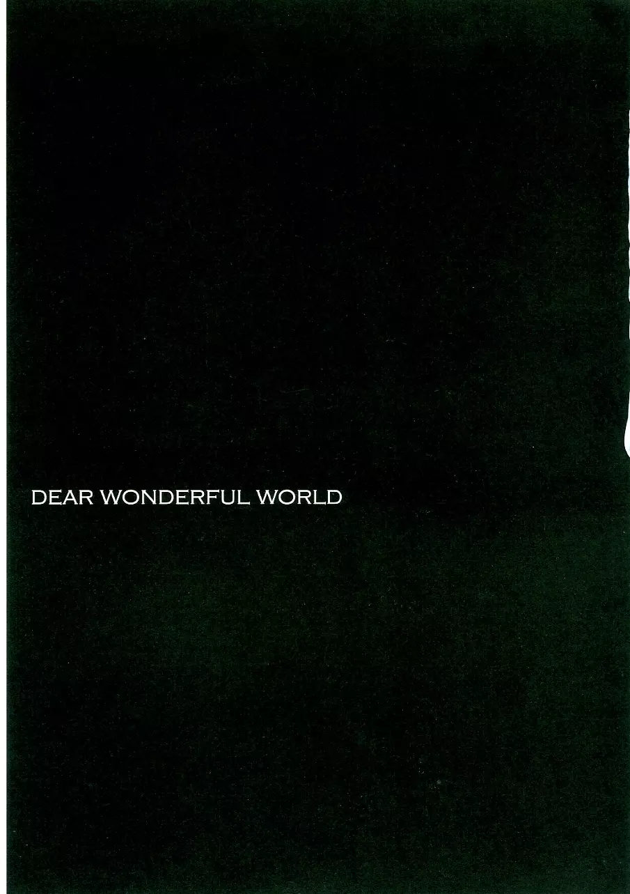 DEAR WONDERFUL WORLD Page.3
