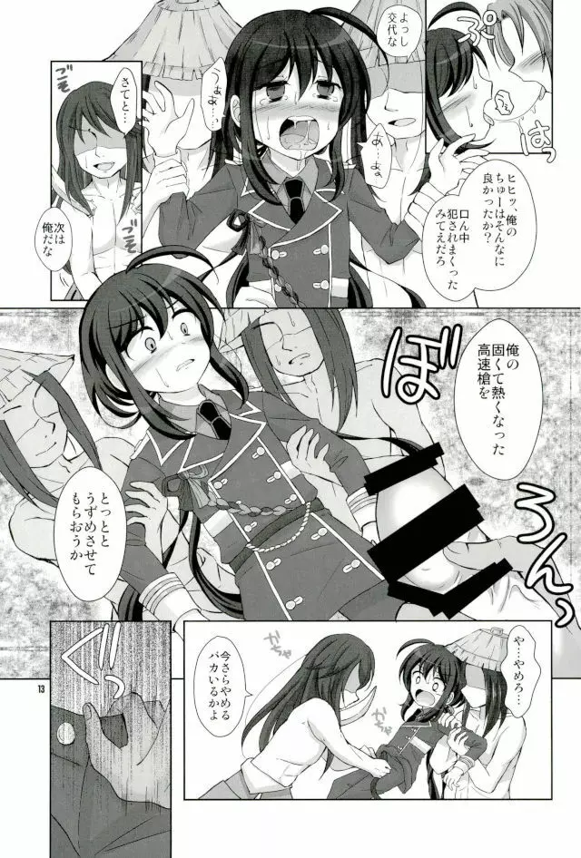鯰尾藤四郎折大隊 Page.11