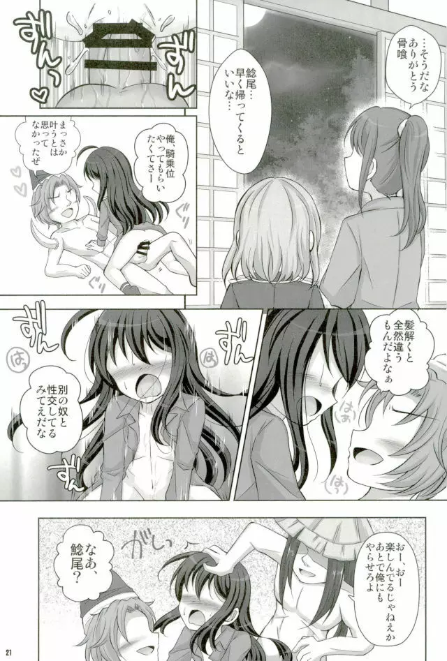 鯰尾藤四郎折大隊 Page.19