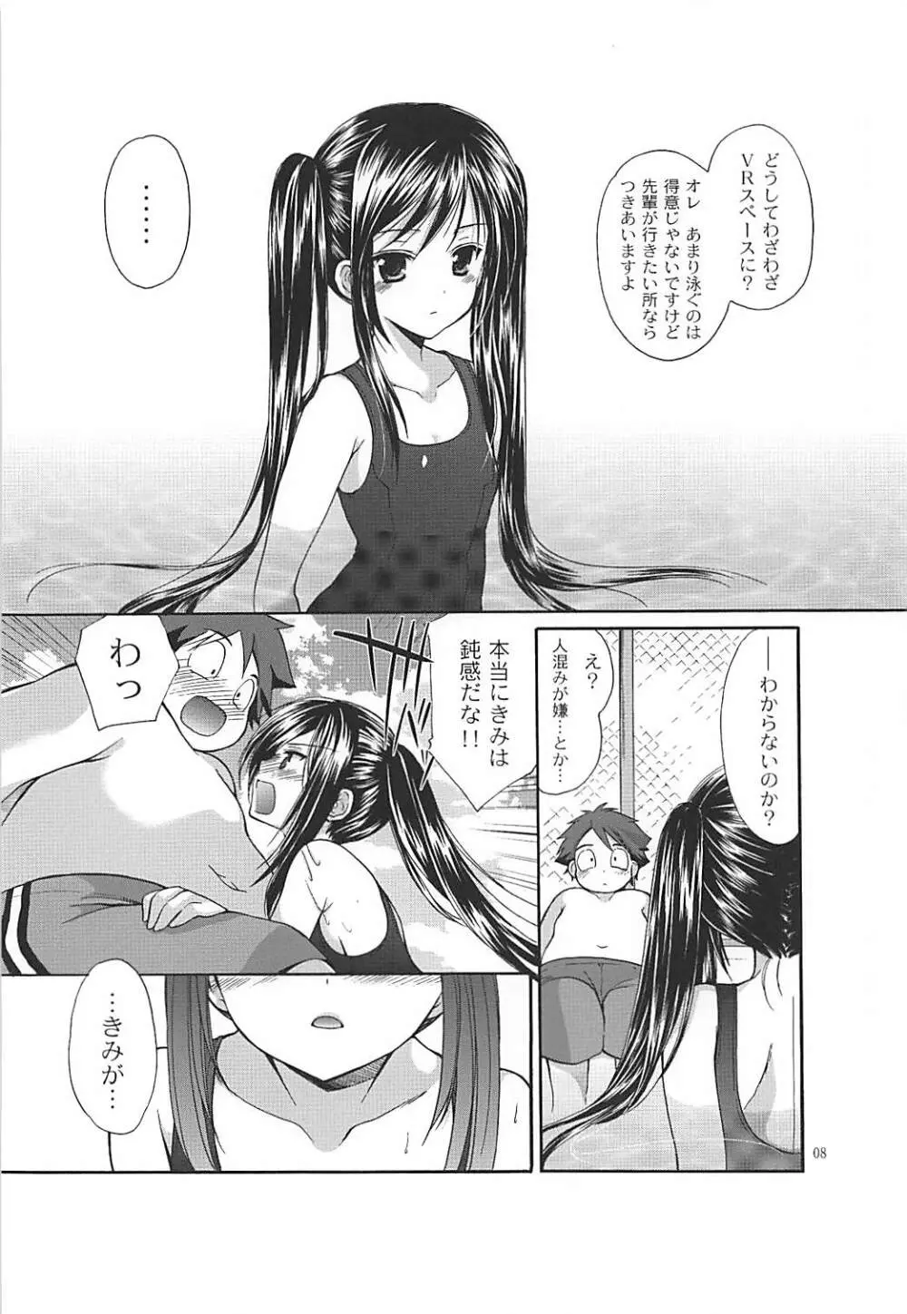 黒雪姫先輩と真夏の休日 Page.7