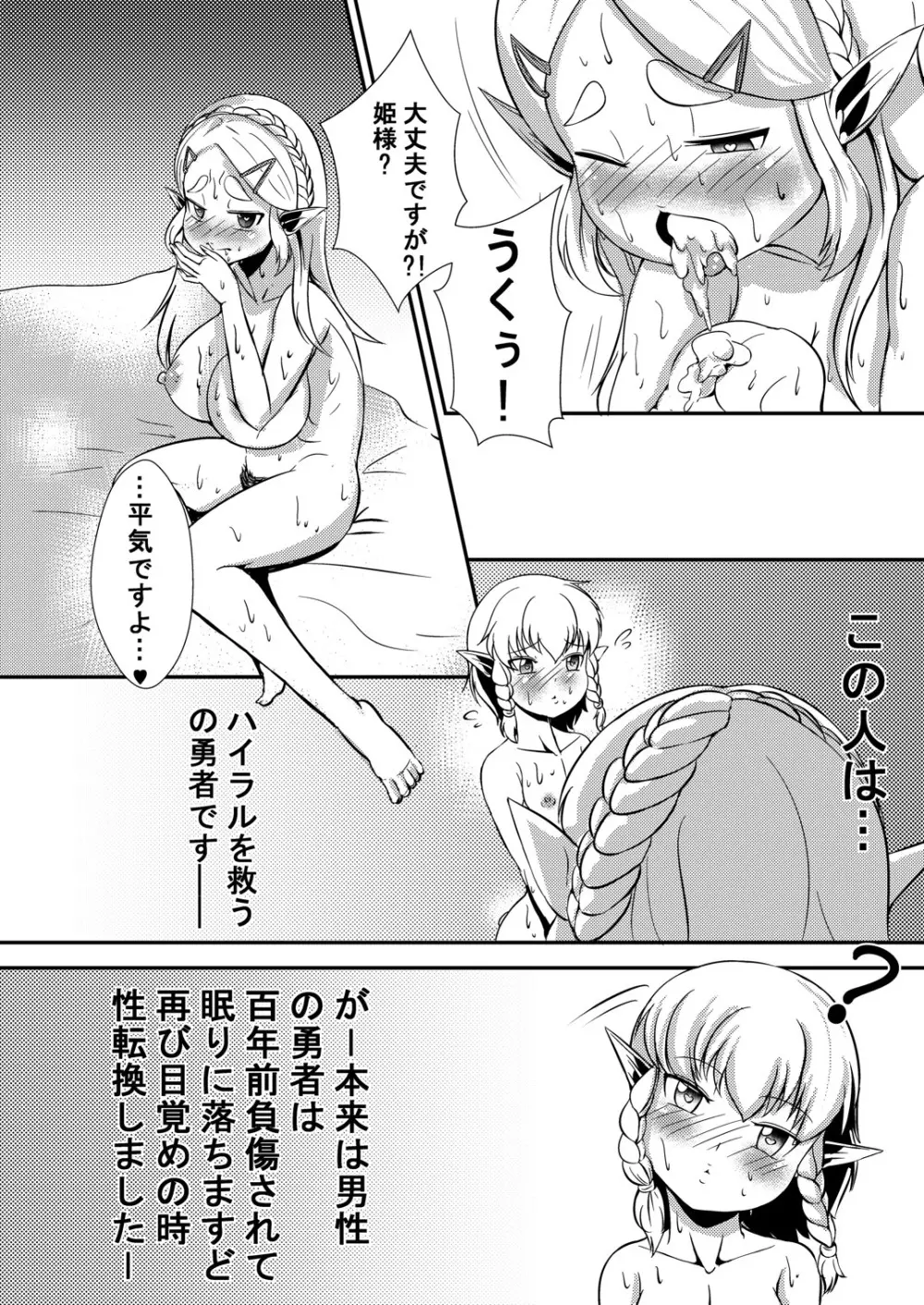 姫ど勇者のハイラル日常 Page.3