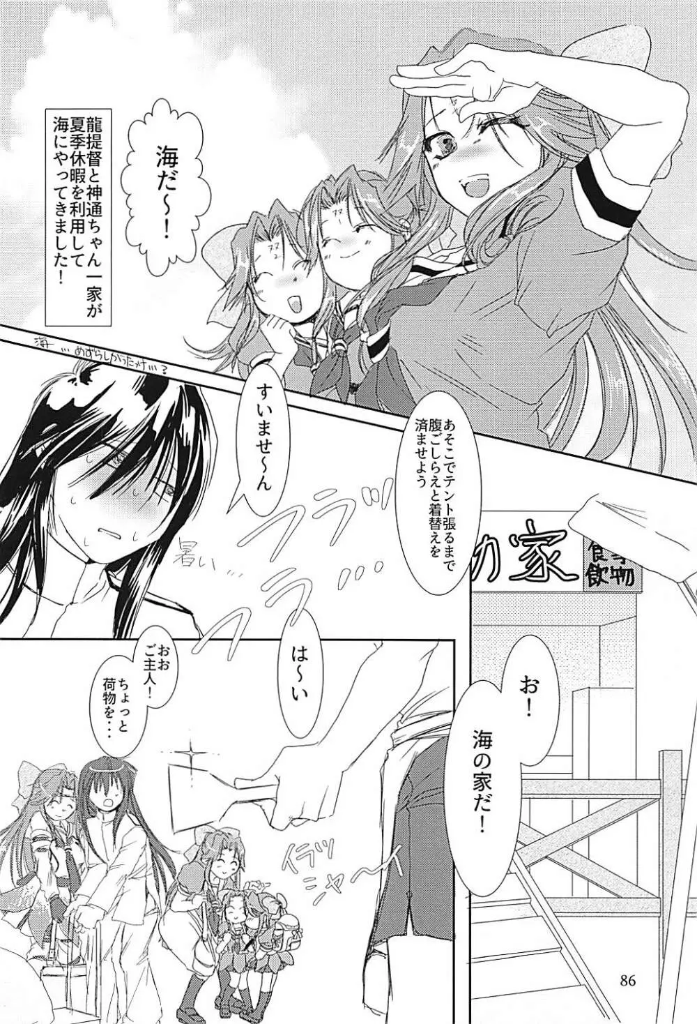 神通ちゃんと提督さんの休日 弐 Page.85