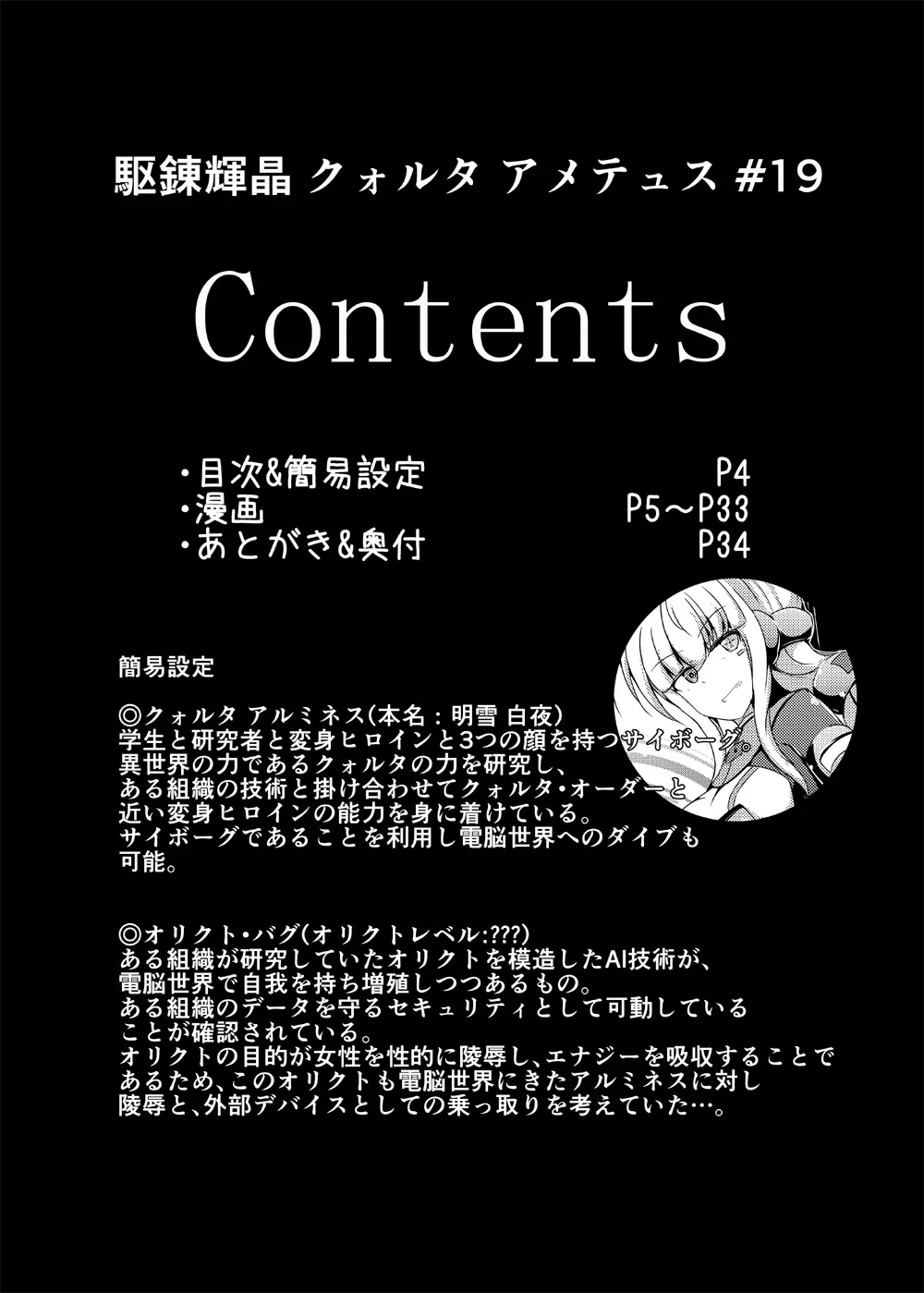 駆錬輝晶 クォルタ アメテュス #19 Page.3