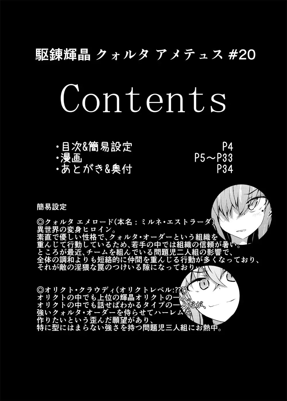 駆錬輝晶 クォルタ アメテュス #20 Page.3