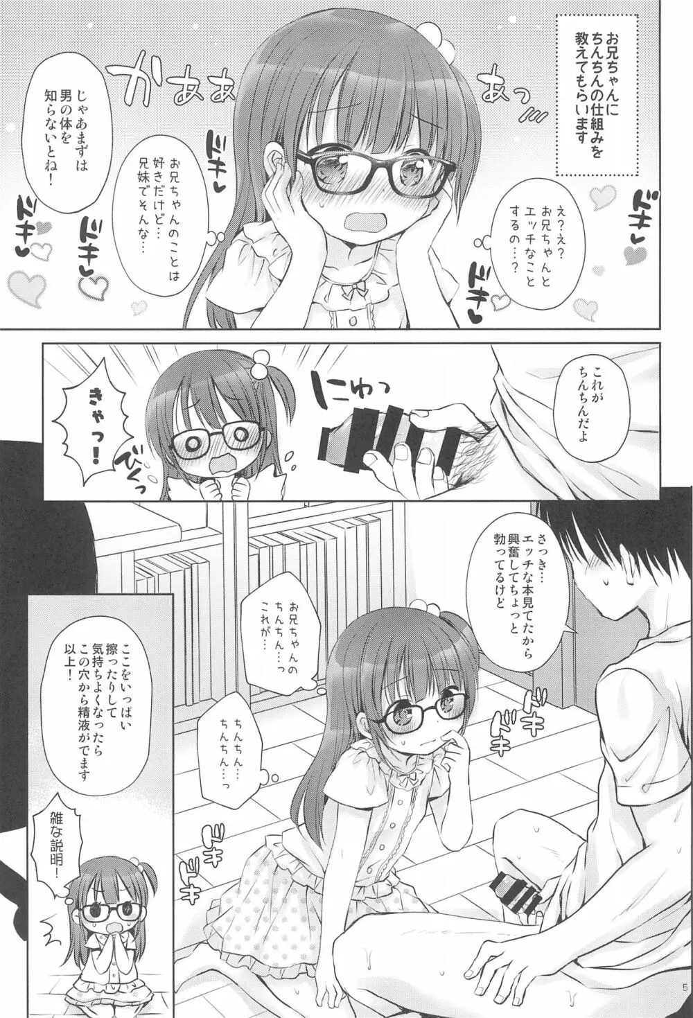 お兄ちゃんとセックスけんきゅう Page.7