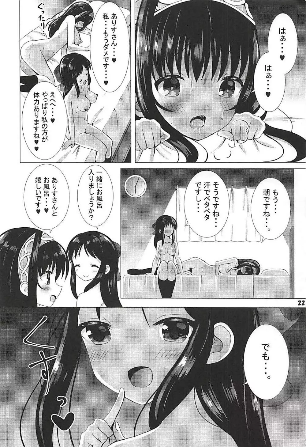 JKありふみのお泊り会 Page.23