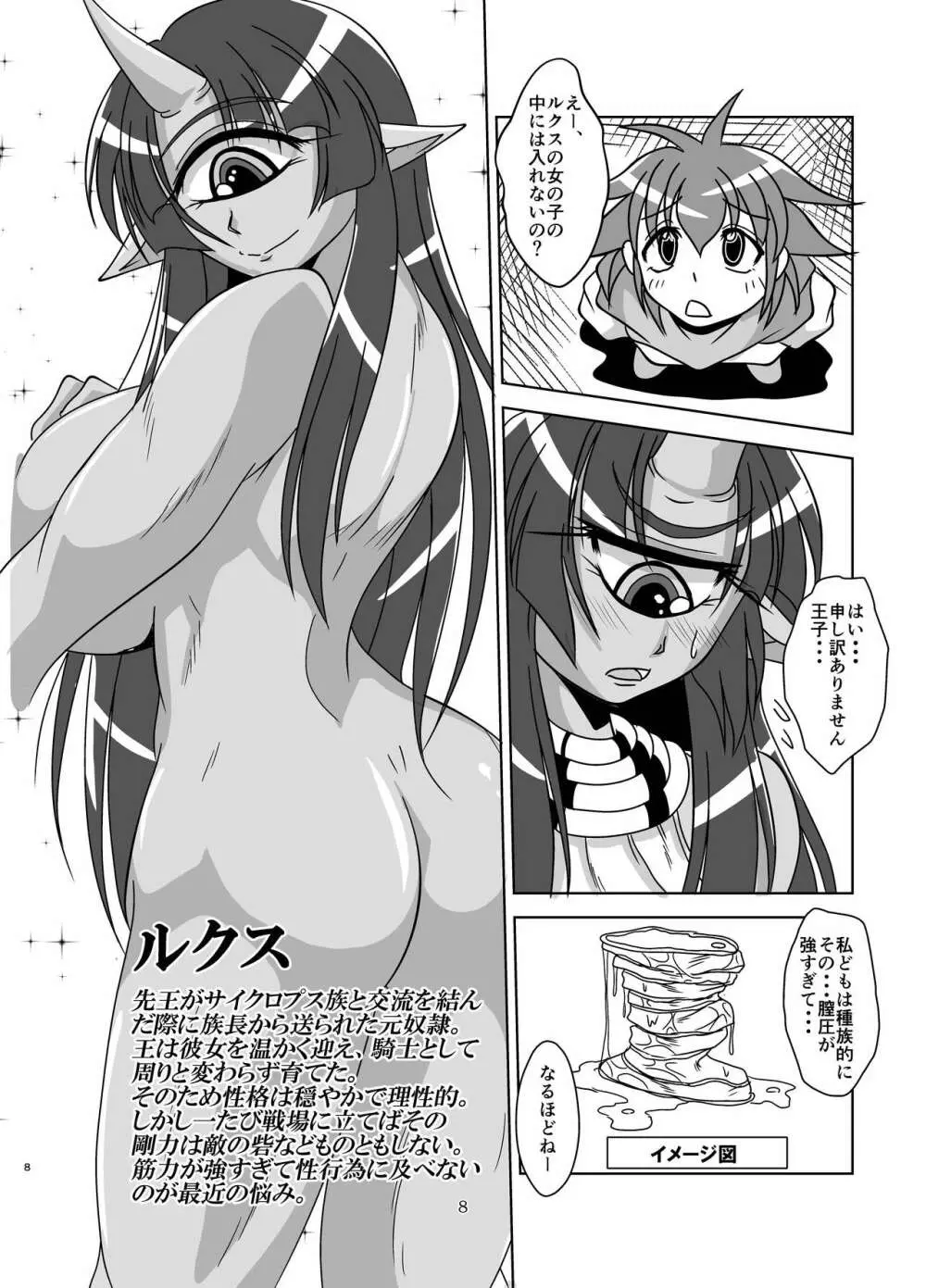 人外女騎士と小さな御主人様 Page.8