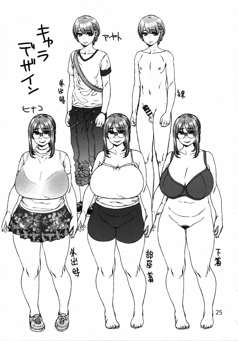 むちぽちゃお姉さんとオナニーっぽいセックス Page.24