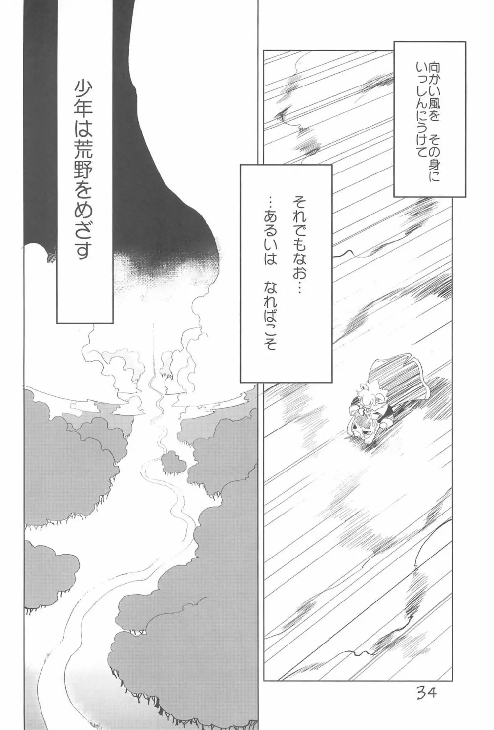 少年は荒野をめざす -The Boy Aims for Wild Fields- Page.36