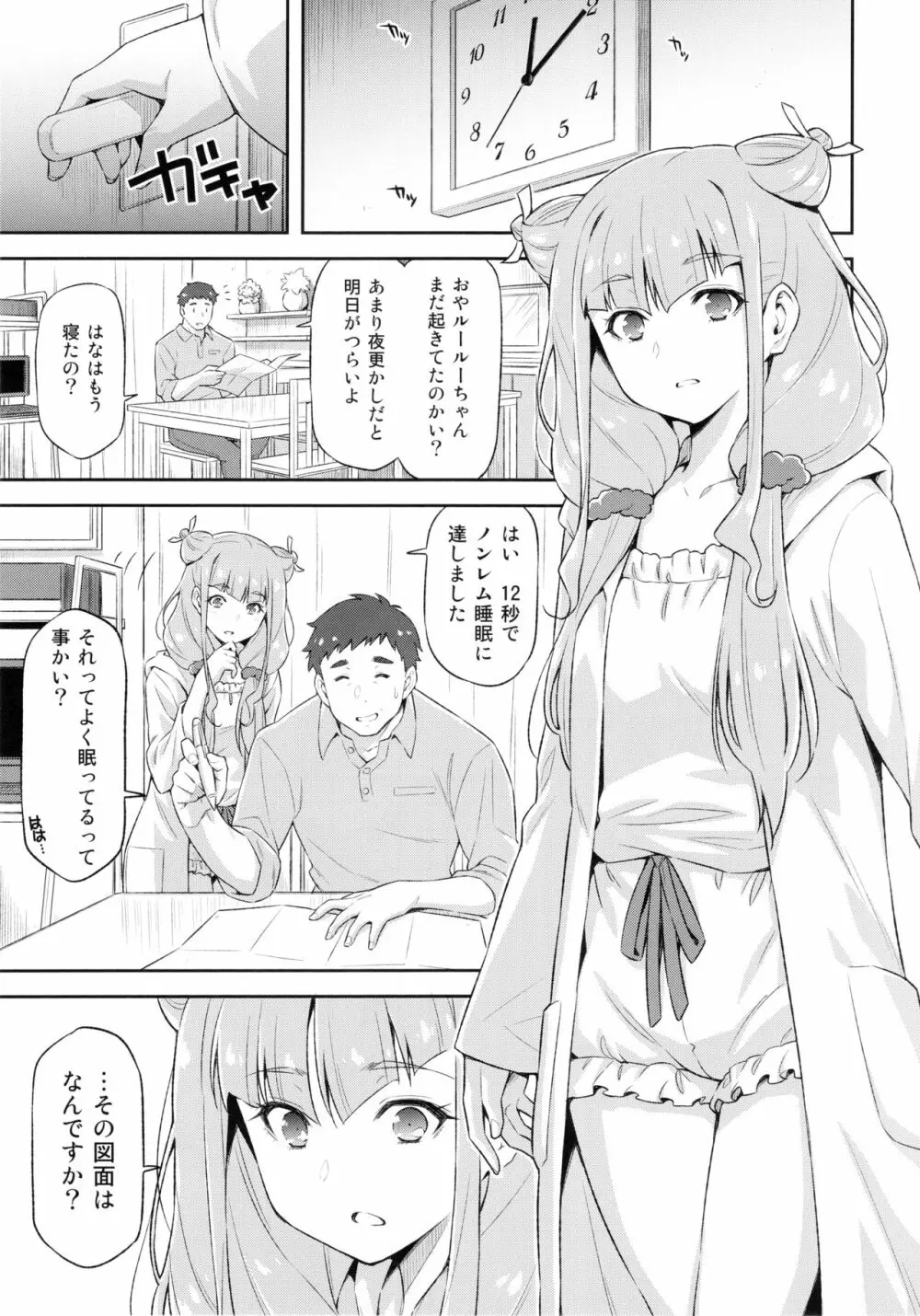 ルールーが夜中に突然迫ってきたので。 Page.4