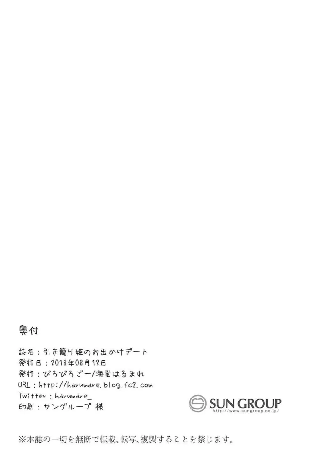 引き籠り姫のお出かけデート Page.18