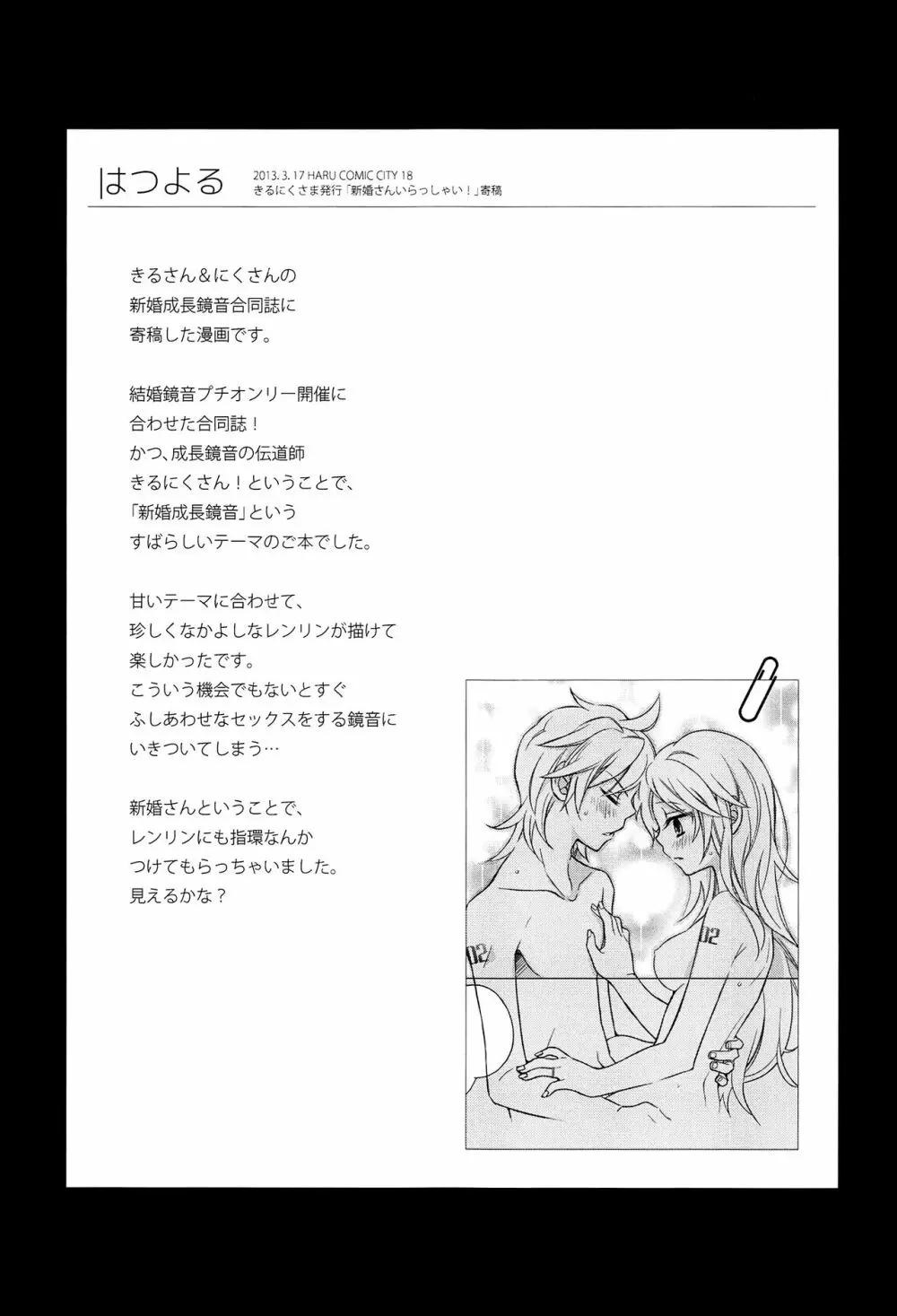 鏡音レン×リン成人向け再録集 RECORD裏面 Page.40